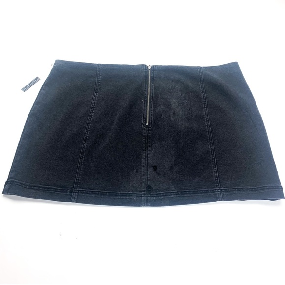 BP Black Denim Skirt 3X - Picture 10 of 14